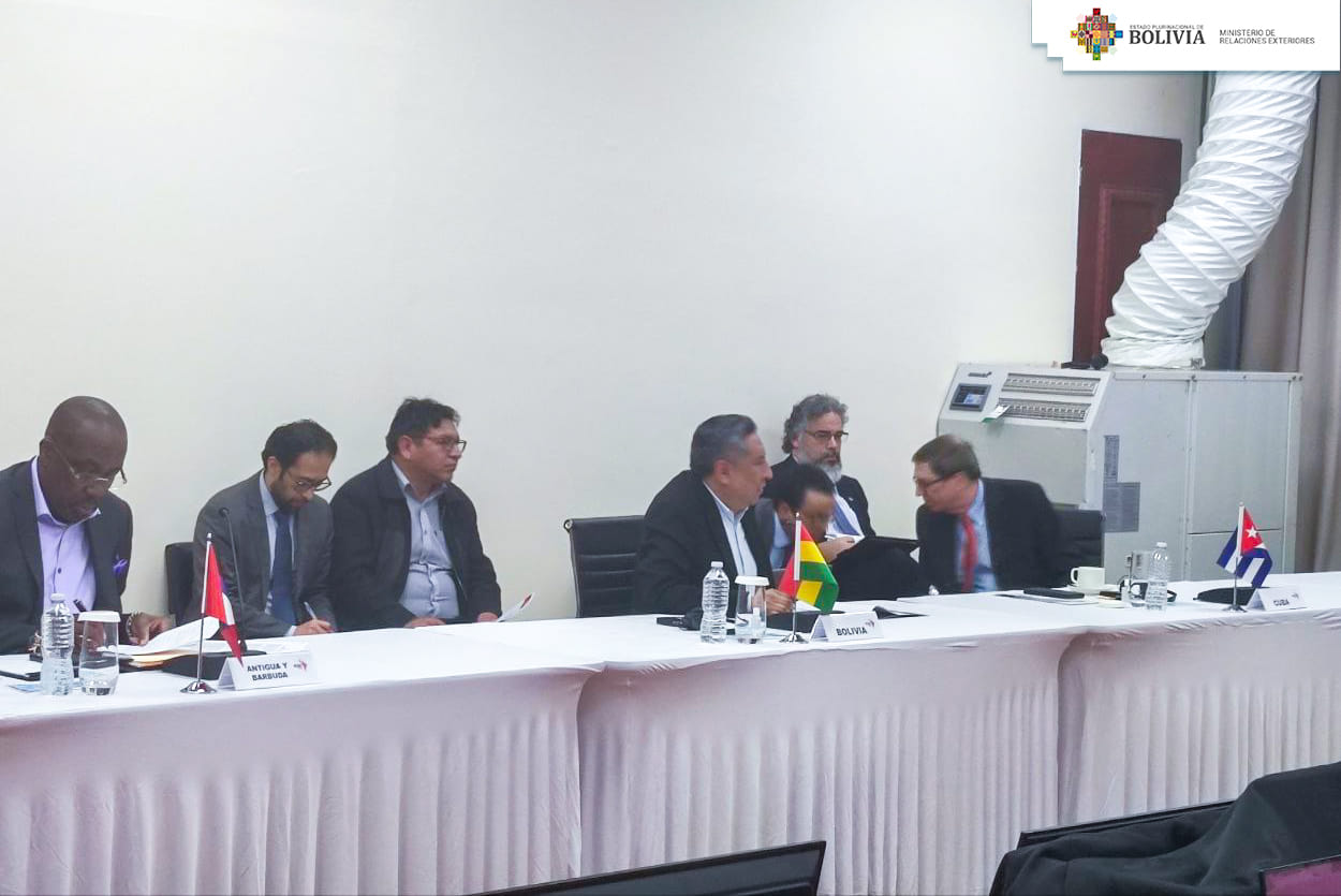 Bolivia participó en la 23 reunión del Consejo Político del ALBA-TCP 
