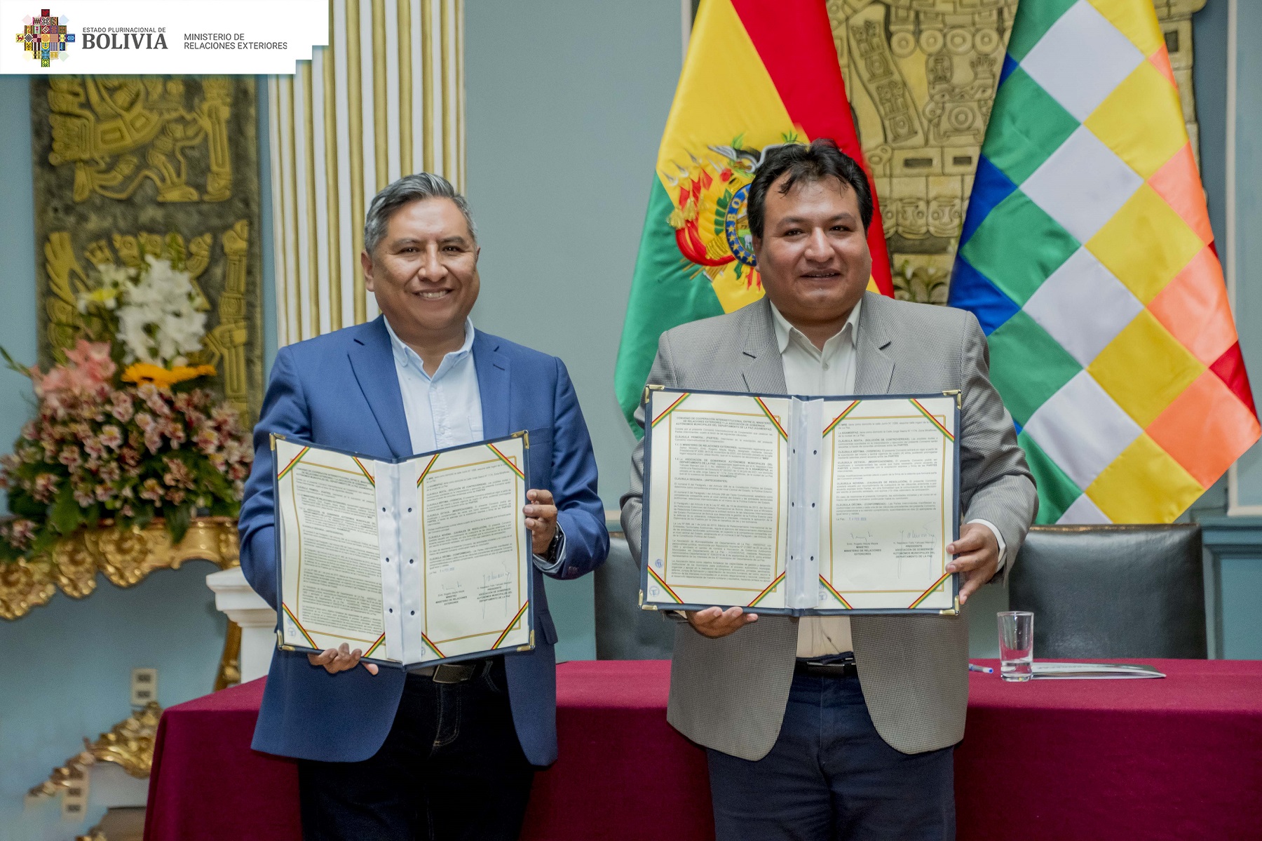 La Cancillería y la Agamdepaz firman un acuerdo para asistencia técnica para el relacionamiento internacional de los municipios