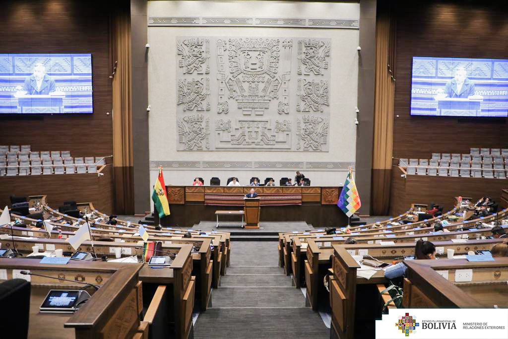 Asamblea Legislativa Plurinacional respalda al canciller Mayta sobre posición boliviana en el conflicto Ucrania-Rusia 