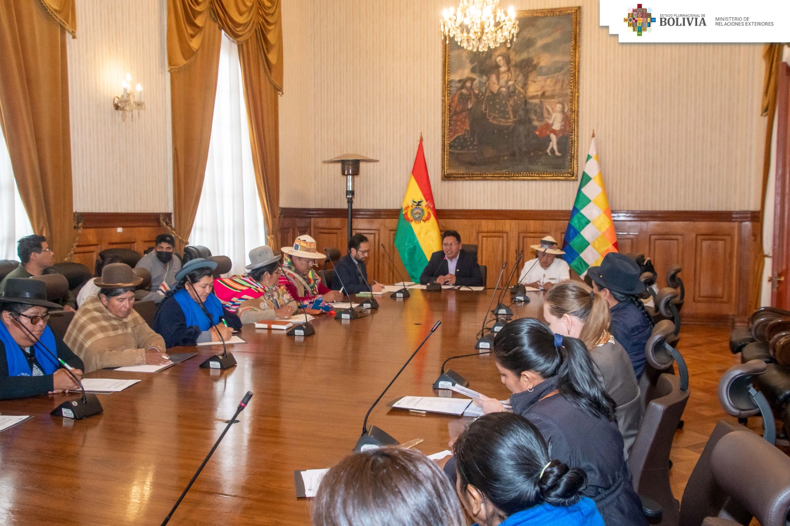 Socializan experiencia de la delegación boliviana en foro de Naciones Unidas sobre Pueblos Indígenas 