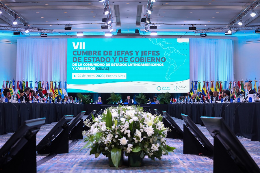 Bolivia participó de la VII Cumbre de Jefas y Jefes de Estado y de Gobierno de la Comunidad de Estados Latinoamericanos y Caribeños  (CELAC)  