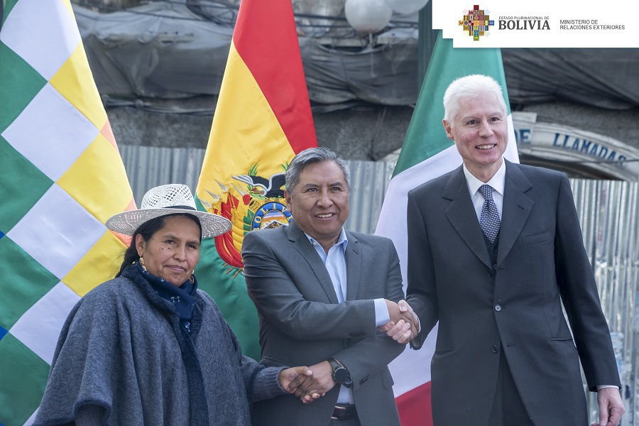 Bolivia e Italia anuncian la suscripción del acuerdo para el desarrollo del Programa: “Rehabilitación y puesta en valor del Edificio Casa Rosa Agramonte”