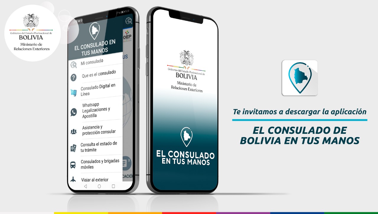 La Cancillería presenta aplicación móvil “El consulado de Bolivia en tus  manos” | MINISTERIO DE RELACIONES EXTERIORES